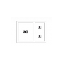 Sortownik odpadów Blanco SELECT XL 60/3 Orga 520 782